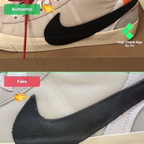 fake vs real nike blazers|how to authenticate nike shoes.